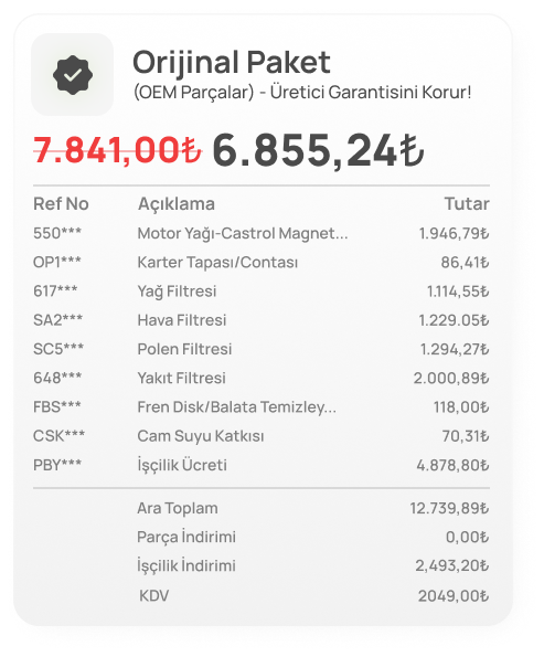 Orijinal Paket